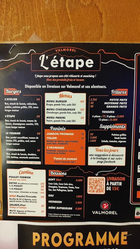 L’étape - Menu Image 1